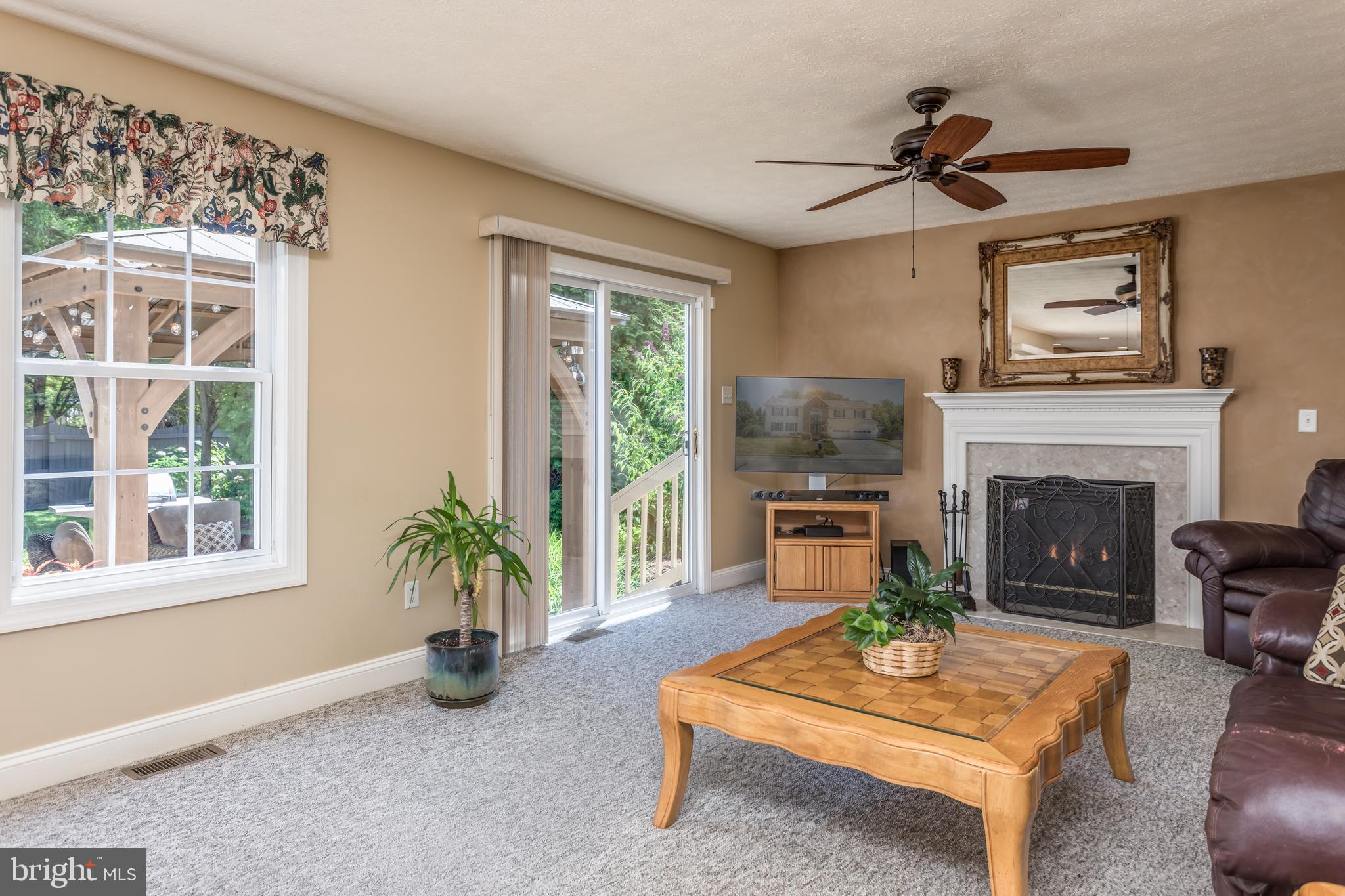 286 Huntersridge Road Winchester, VA 22602 - Photo 11 of 42 Family Room with Gas Fireplace!