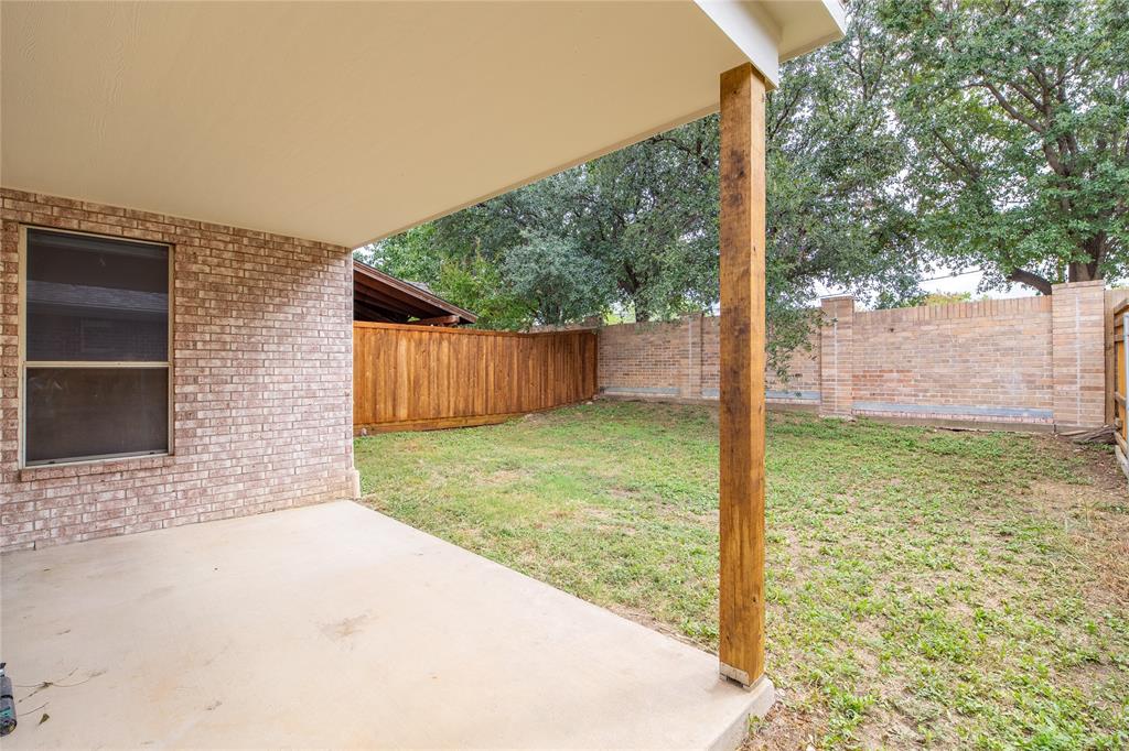 1020 Rodin Lane Carrollton, TX 75006 - Photo 22 of 25 a view of a backyard with a tree