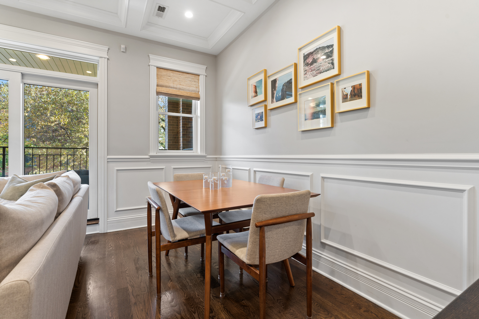 2680 North Orchard Street, Unit 2 Chicago, IL 60614 - Photo 11 of 27 a view of a dining room with furniture and wooden floor