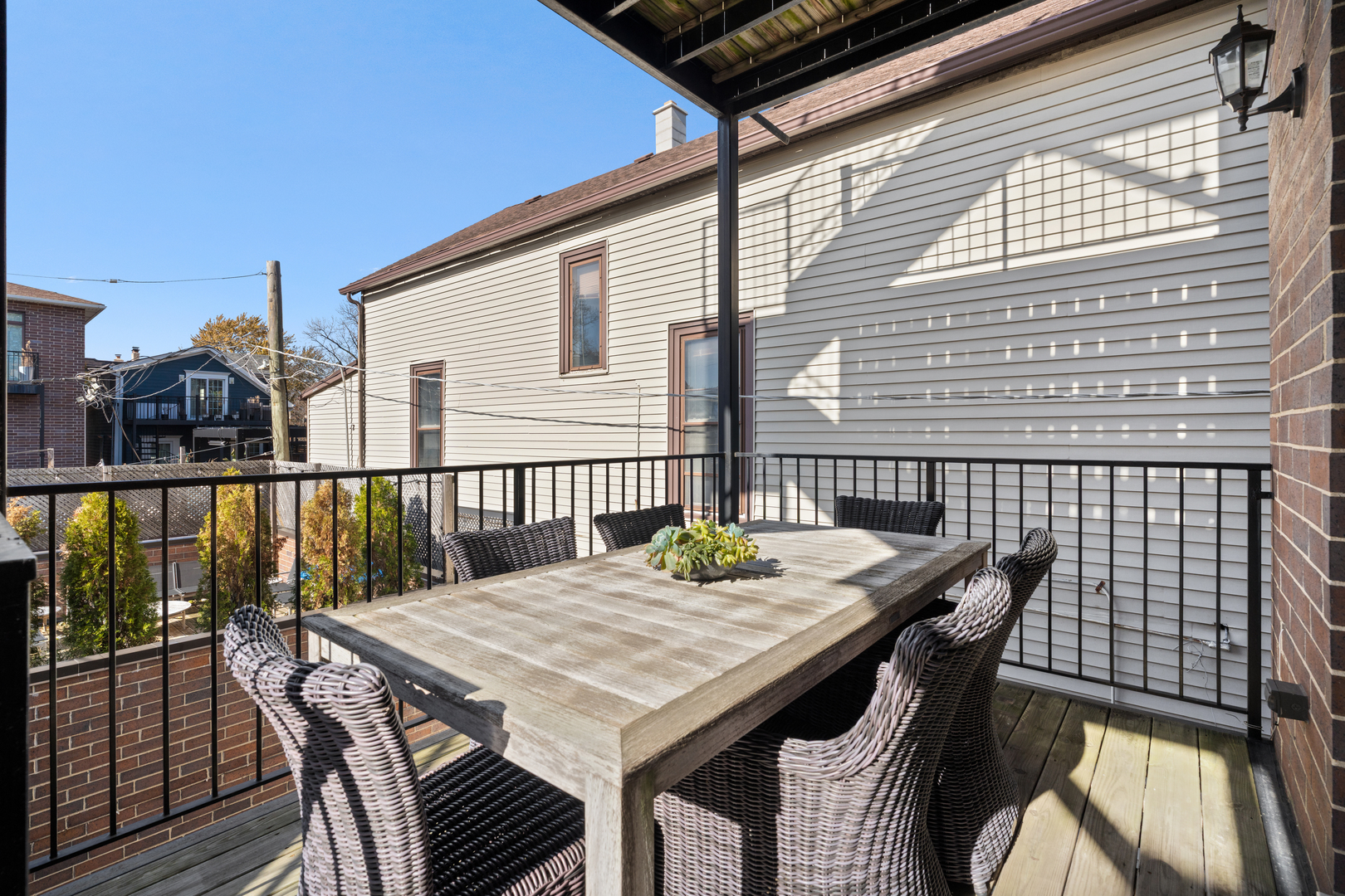 2680 North Orchard Street, Unit 2 Chicago, IL 60614 - Photo 24 of 27 a view of a roof deck with furniture
