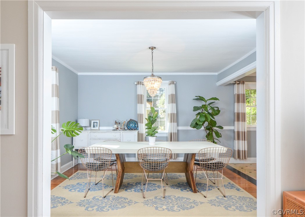 5212 Devonshire Road Richmond, VA 23225 - Photo 12 of 43 Gorgeous wide opening to the dining room