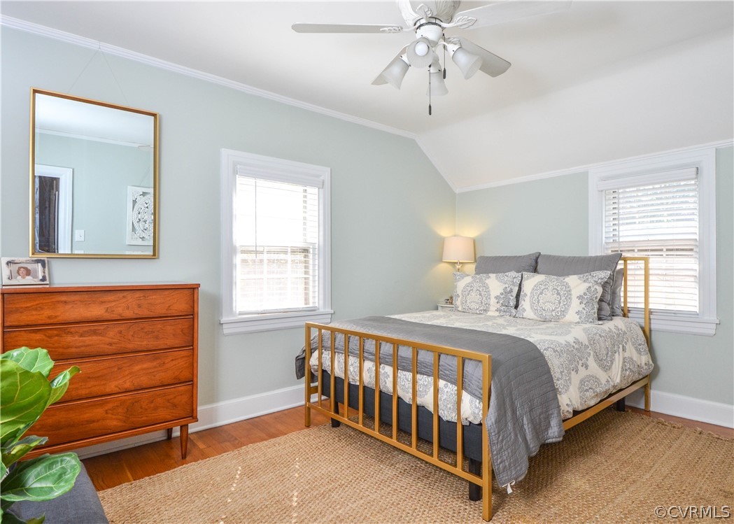 5212 Devonshire Road Richmond, VA 23225 - Photo 22 of 43 Primary bedroom with ceiling fan and great natural