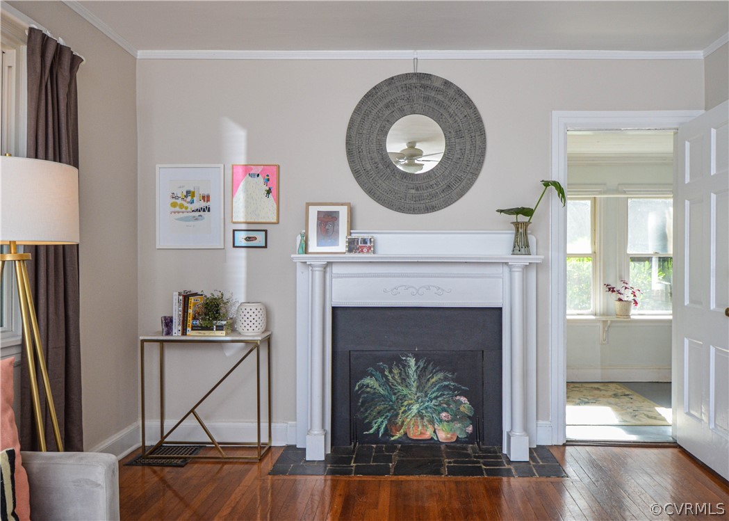 5212 Devonshire Road Richmond, VA 23225 - Photo 9 of 43 Wood-burning fireplace - conveys as is.