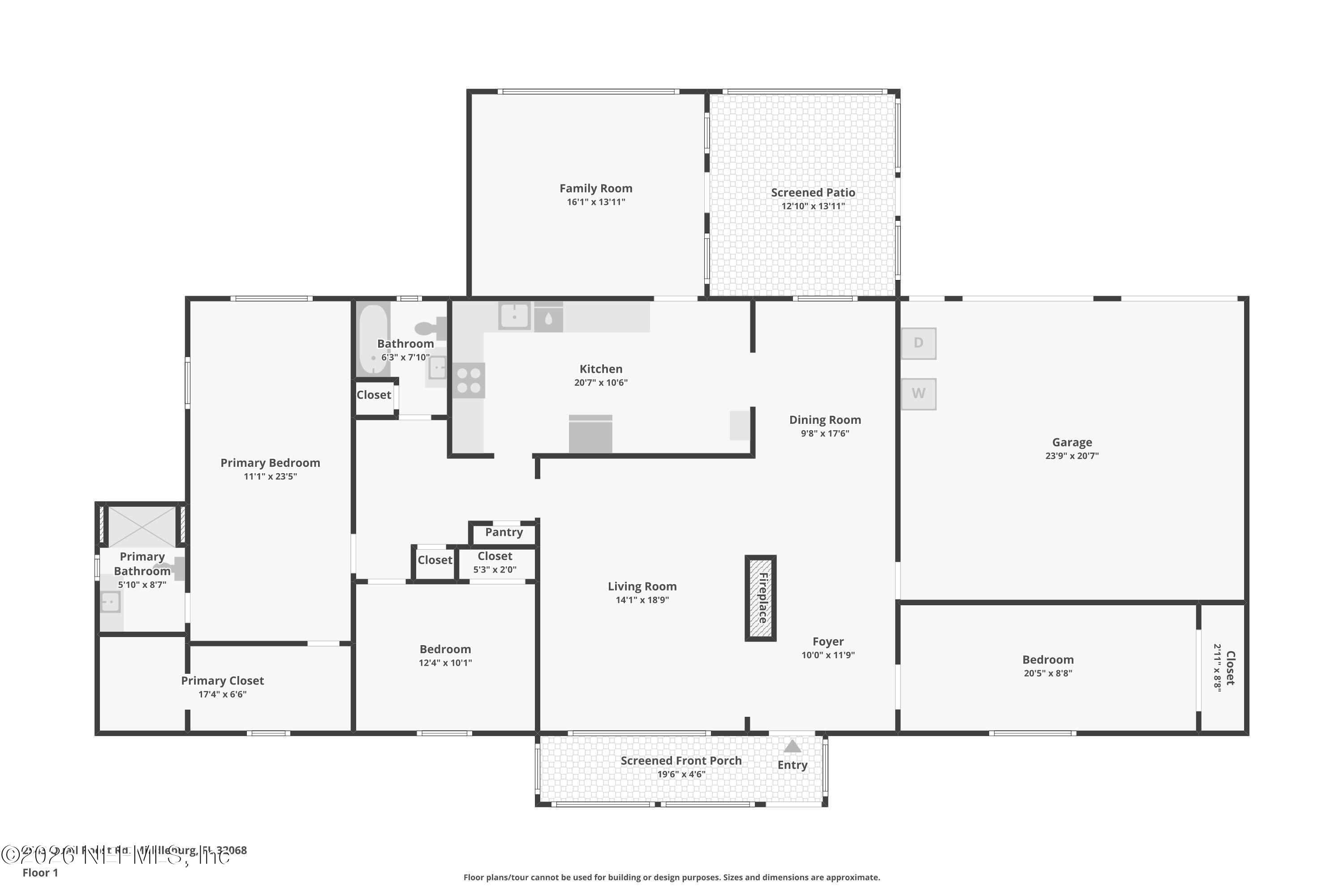 2543 Quail Roost Road Middleburg, FL 32068 - Photo 46 of 46 1-floor-1