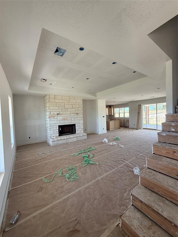 317 Jonny Boy Way Springtown, TX 76082 - Photo 6 of 34 Living area with WBFP