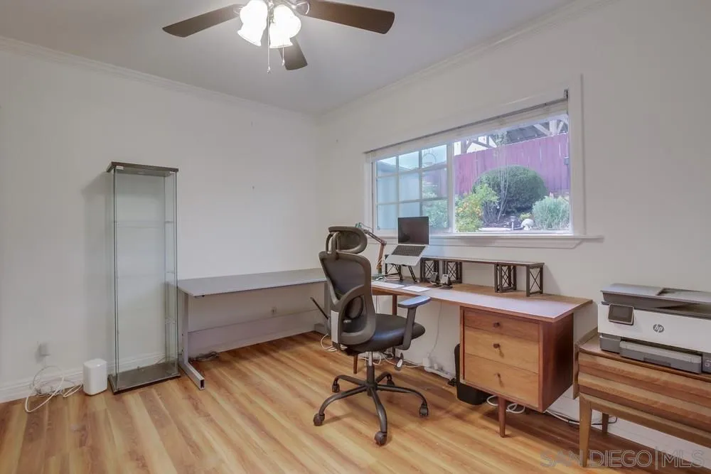 10520 El Nopal Santee, CA 92071 - Photo 18 of 34 a view of a workspace with furniture and a window