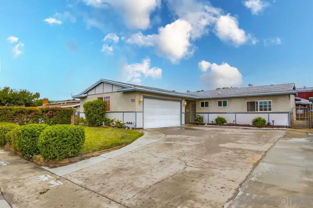 10520 El Nopal Santee, CA 92071 - Photo 34 of 34 a front view of house with yard and trees in the background