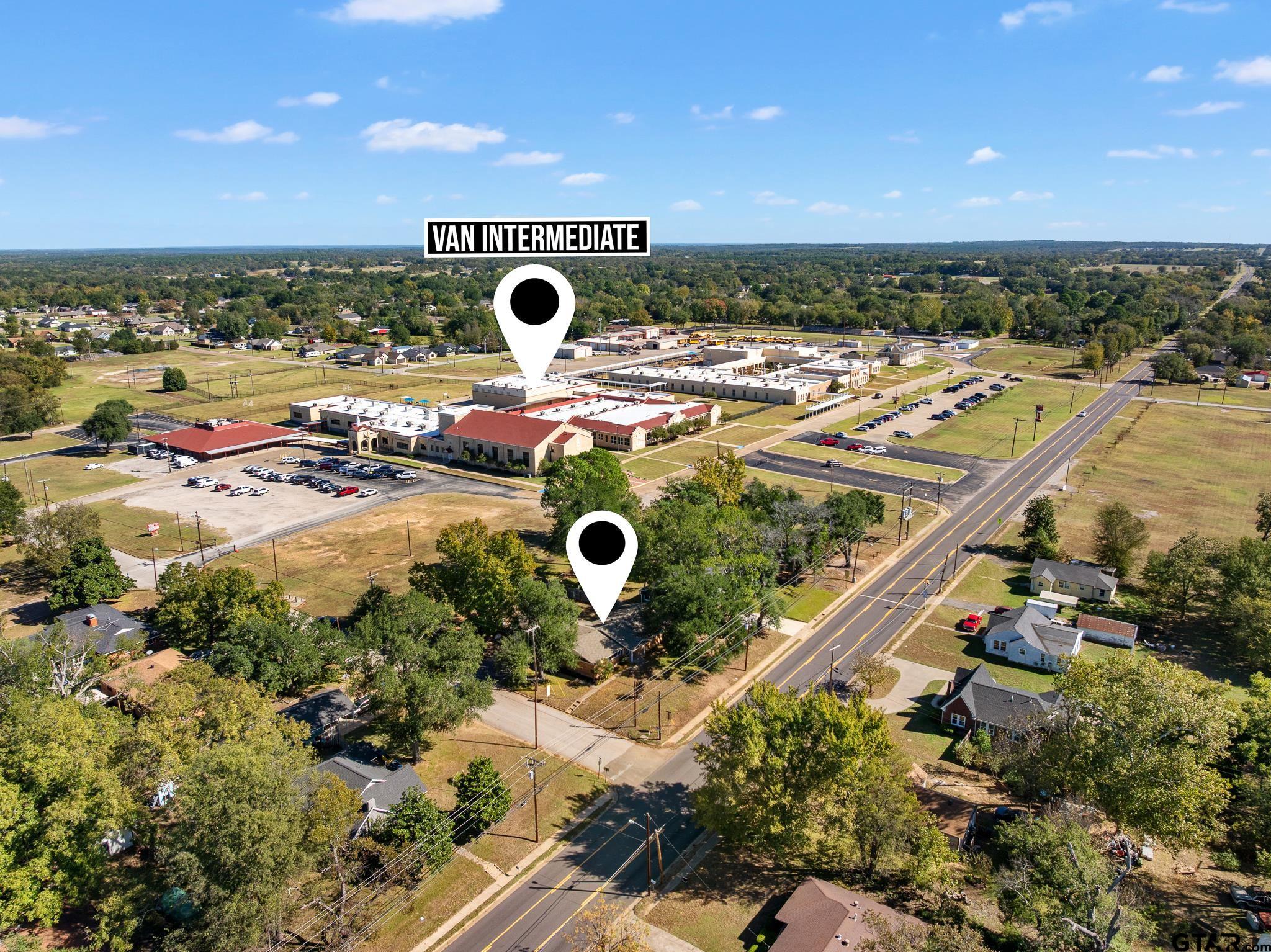 291 East Main Street Van, TX 75790 - Photo 35 of 37 an aerial view of a house with yard swimming pool and outdoor seating