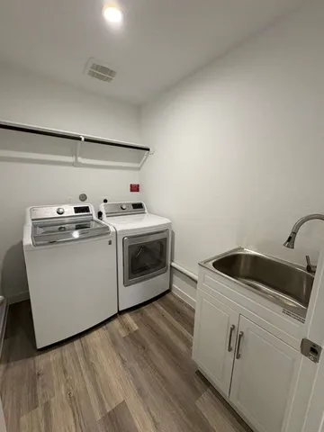a close up of a stove top oven sitting inside of a kitchen