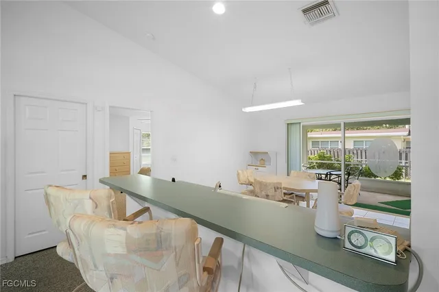 a room with furniture and window