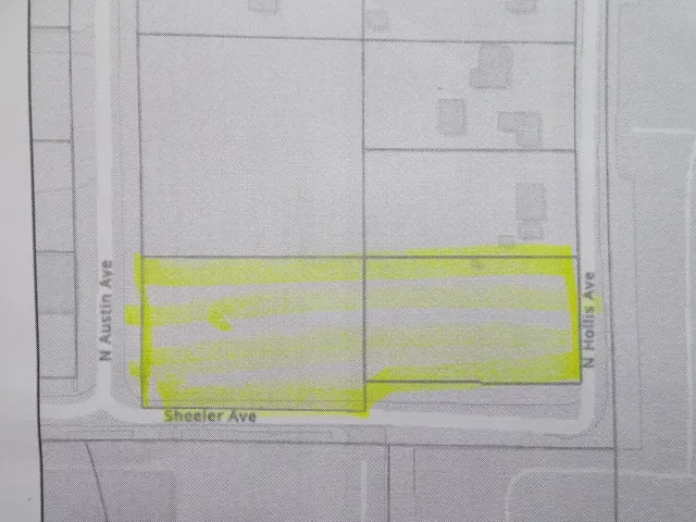 a view of a glass door