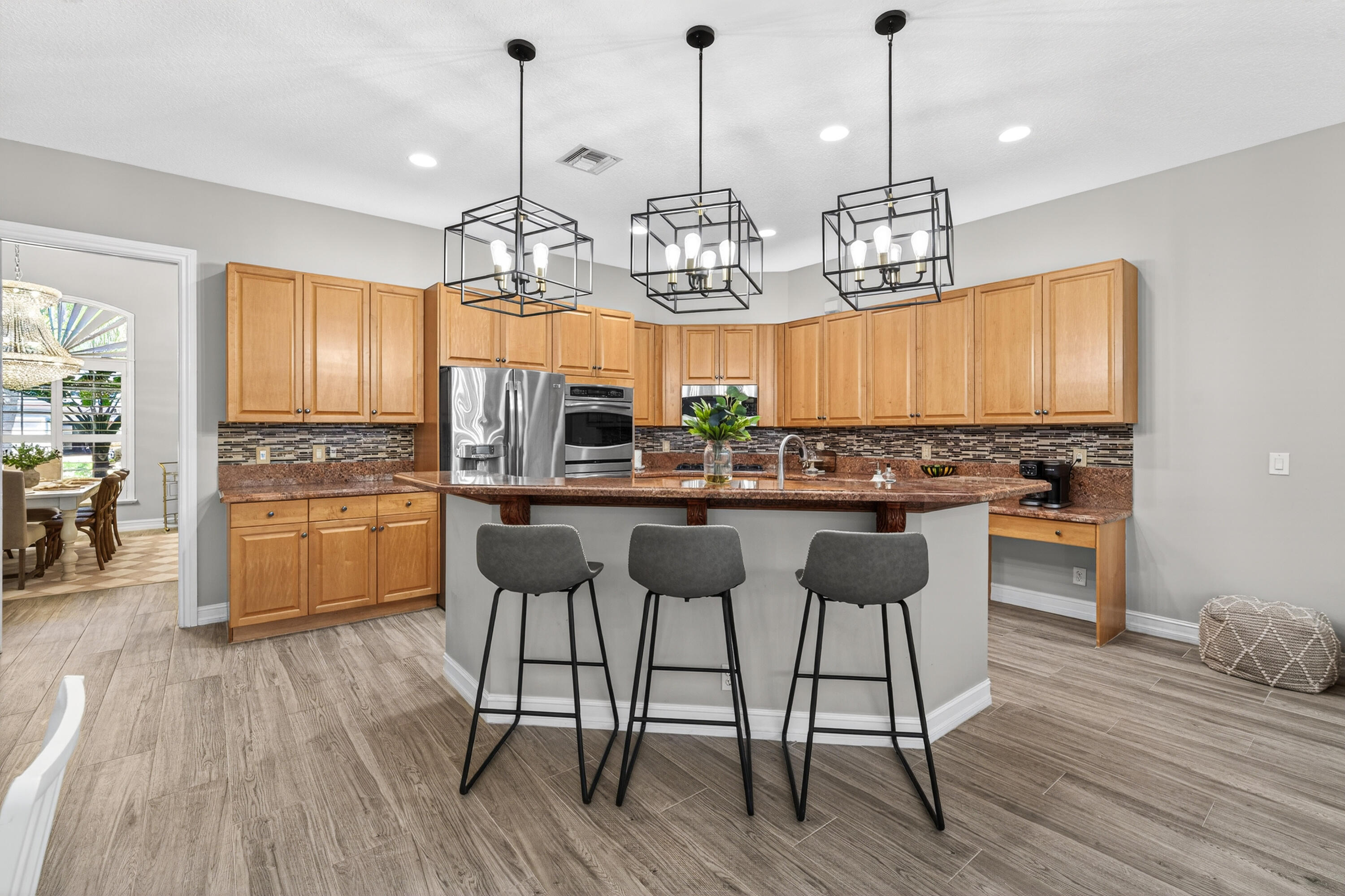 138 Mystic Lane Jupiter, FL 33458 - Photo 19 of 56 KITCHEN ISLAN