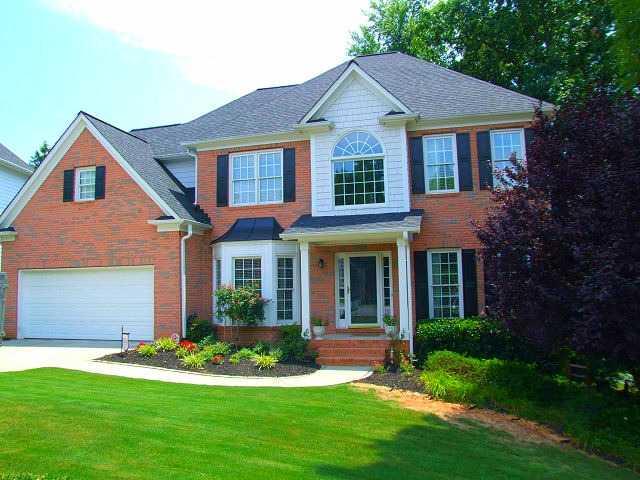 1110 Croftmoore Landing Suwanee, GA 30024 - Photo 1 of 1 Exterior Front. Front of beautiful traditional brick home nestled in cul de sac in one of Suwanee s best swim tennis subdivisions...