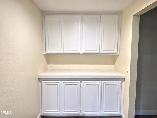 a close view of wooden cabinets