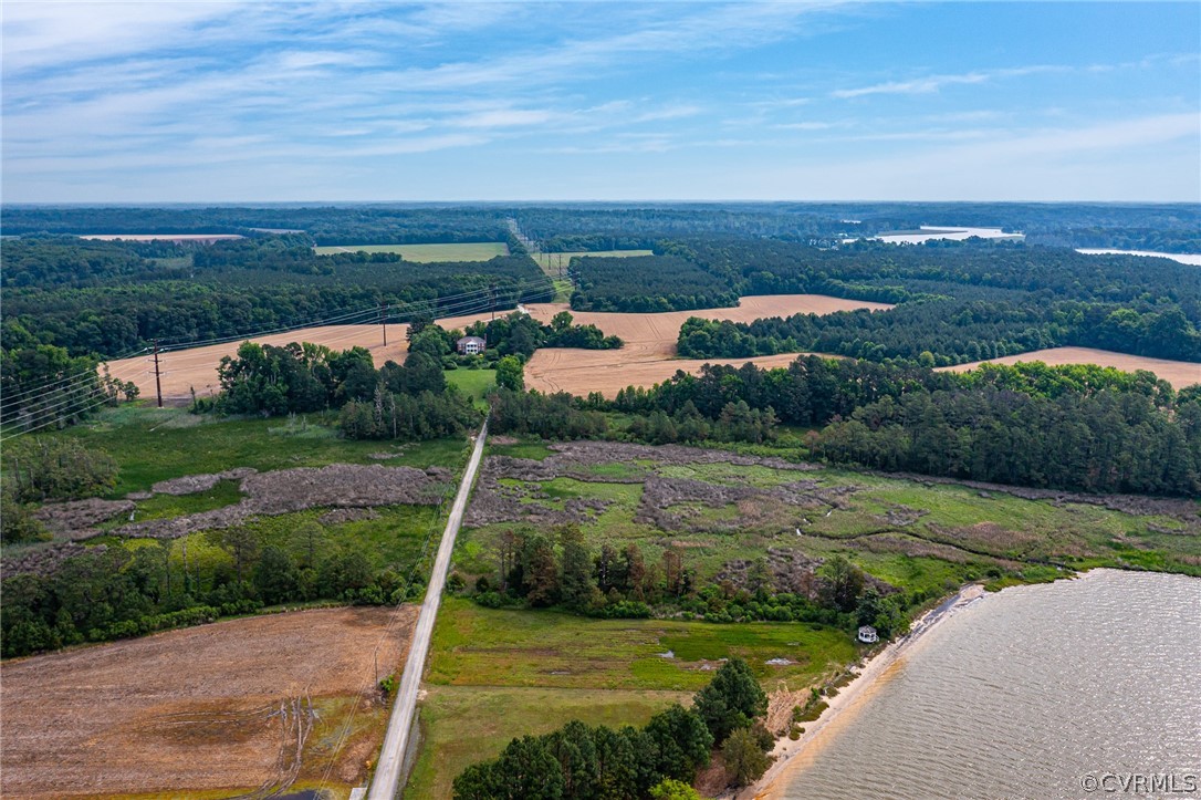 500 Accakeek Road Warsaw, VA 22572 - Photo 9 of 37 an aerial view of a house with a yard