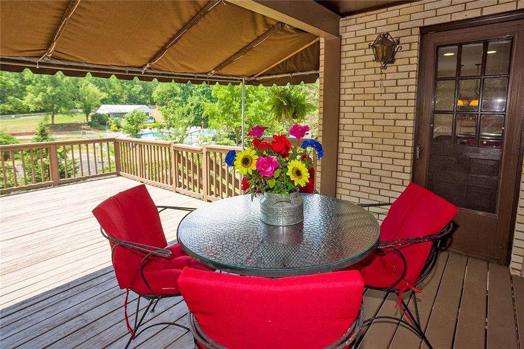2225 Ramsey Road Monroeville, PA 15146 - Photo 13 of 25 The 2 tiered deck is perfect just to sit and relax and enjoy the sounds of the nearby swim club.