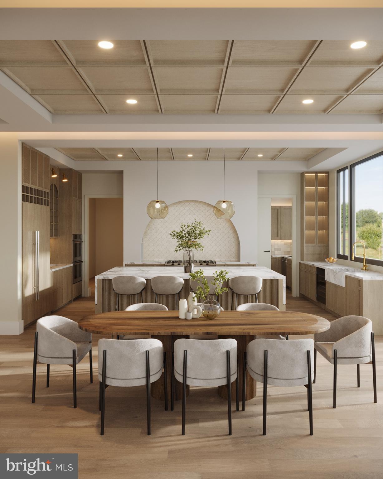 8111 Georgetown Pike McLean, VA 22102 - Photo 11 of 49 a view of a dining room with furniture