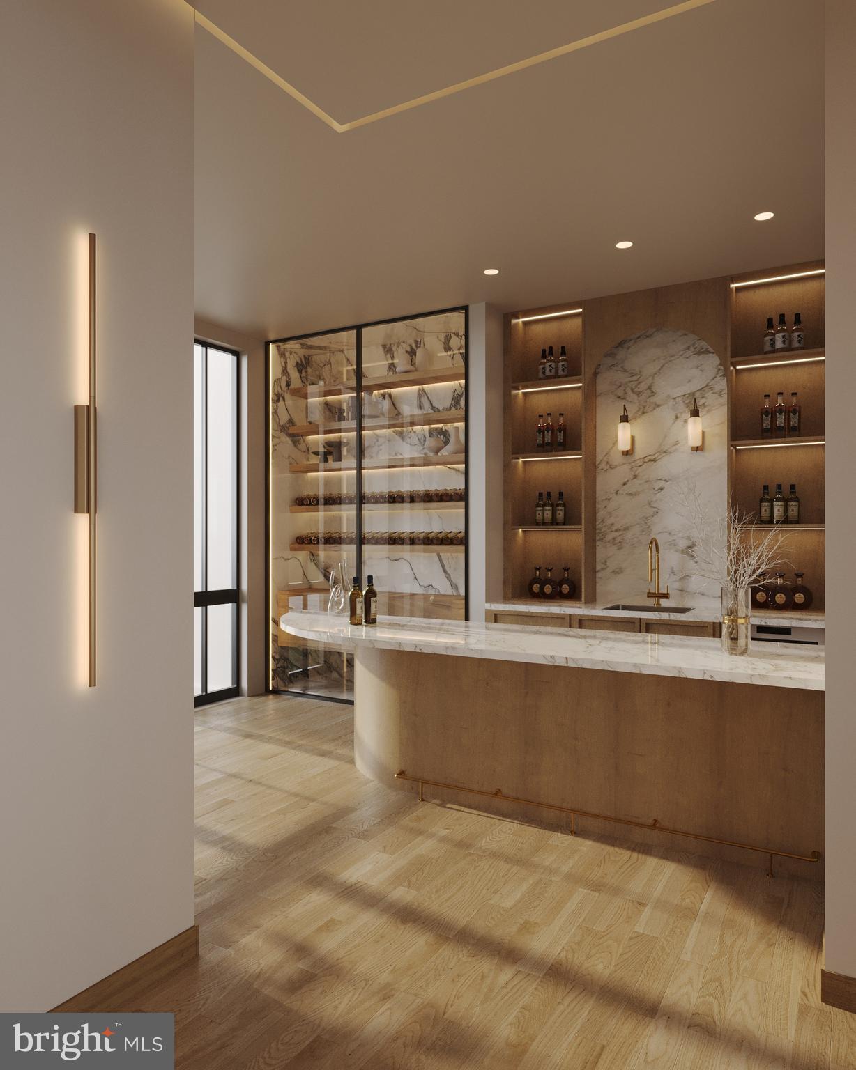 8111 Georgetown Pike McLean, VA 22102 - Photo 14 of 49 a view of cabinets and a large window in a room