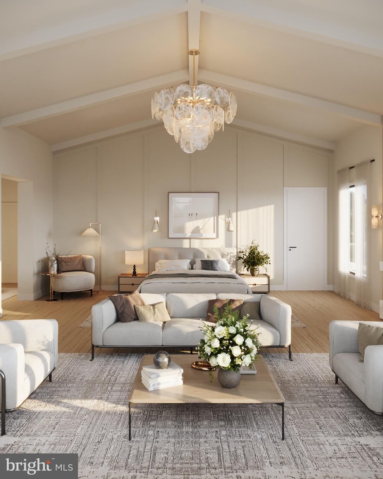 8111 Georgetown Pike McLean, VA 22102 - Photo 15 of 49 a living room with furniture chandelier and a chandelier