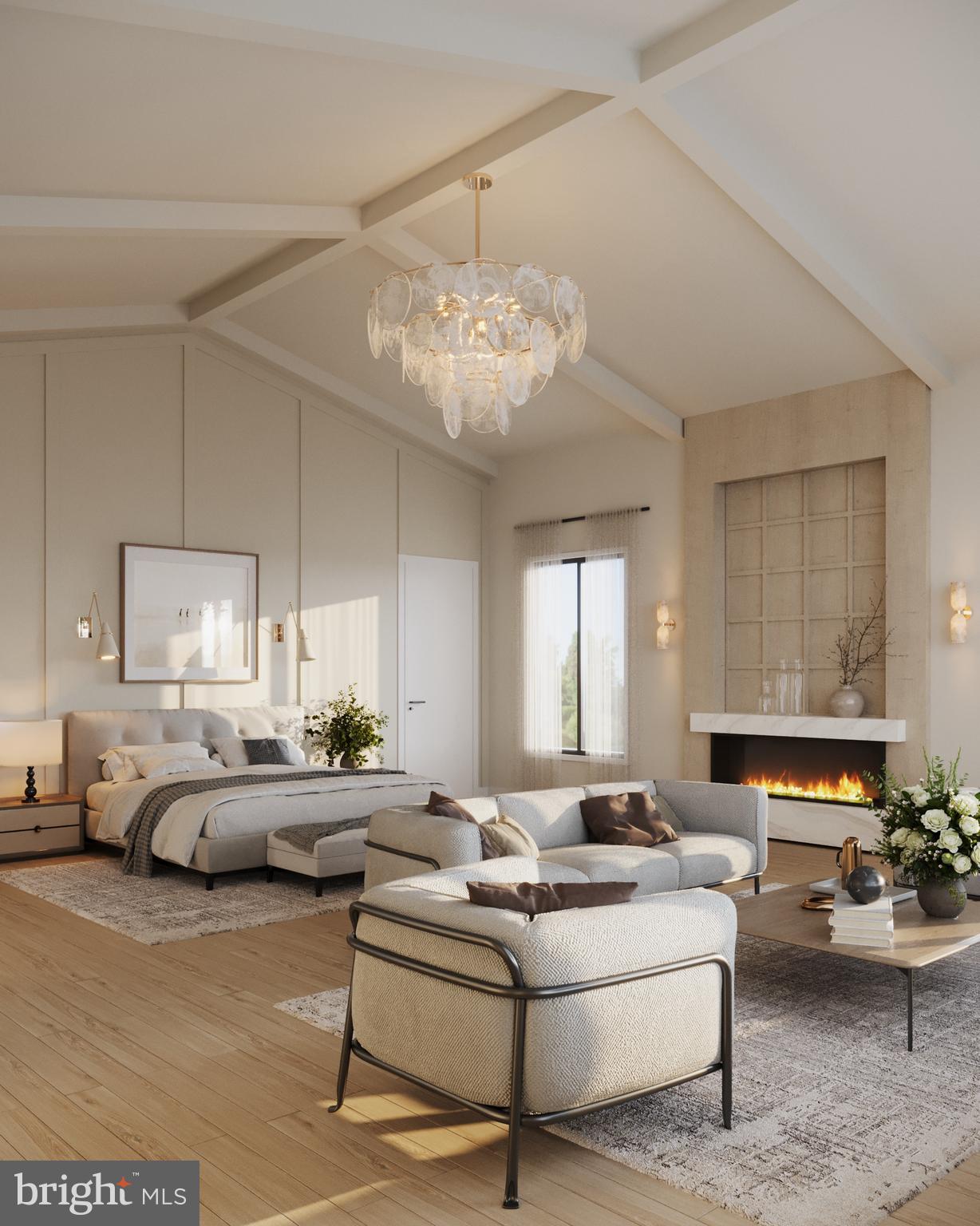 8111 Georgetown Pike McLean, VA 22102 - Photo 16 of 49 a living room with furniture and a large window