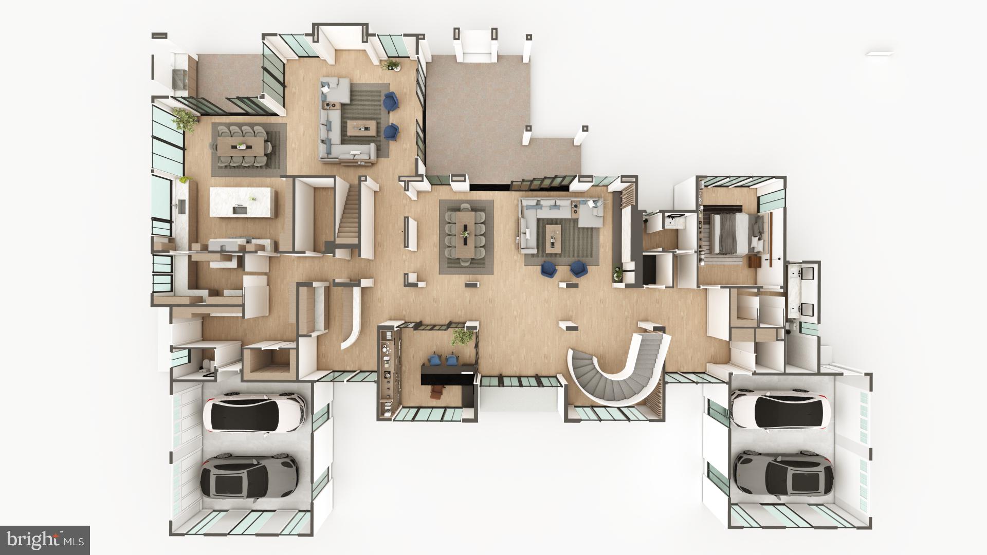 8111 Georgetown Pike McLean, VA 22102 - Photo 41 of 49 a picture of a room with multiple cabinets