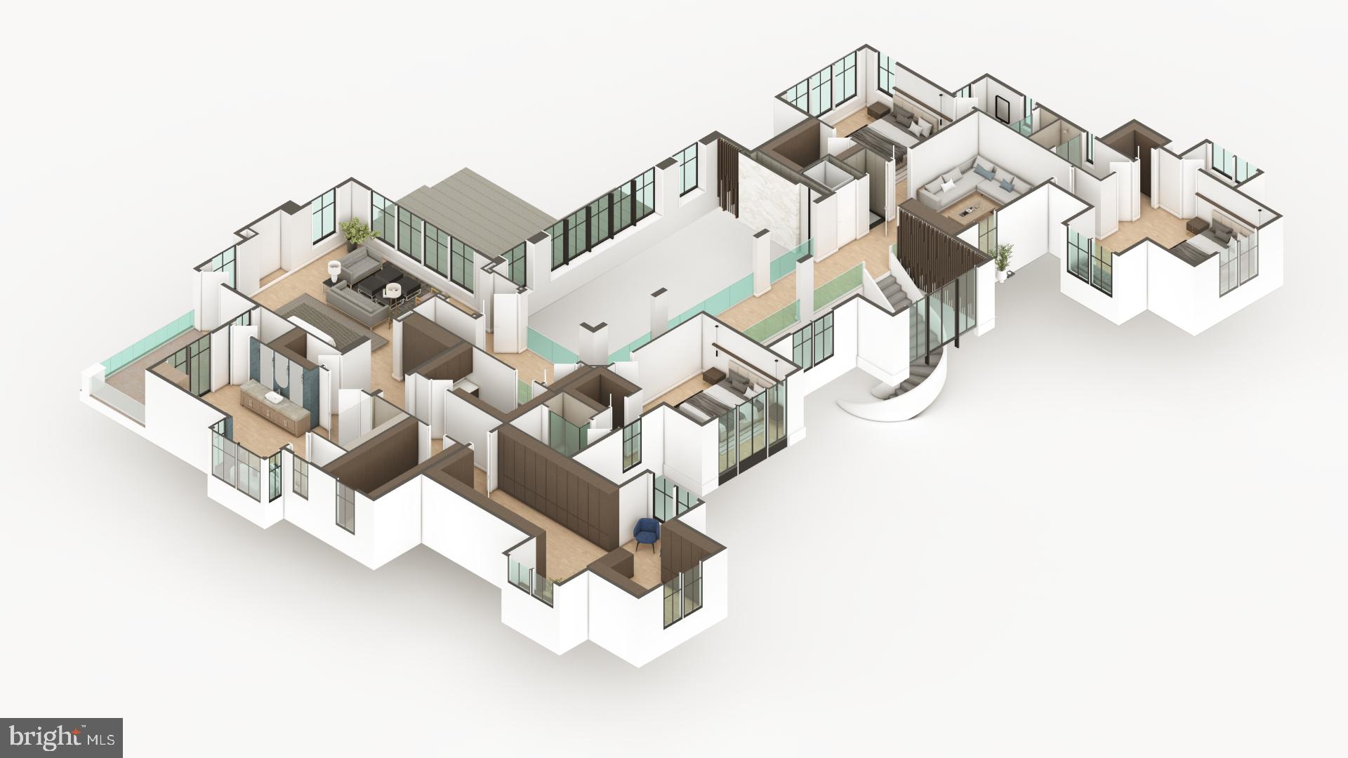 8111 Georgetown Pike McLean, VA 22102 - Photo 43 of 49 an aerial view of a house