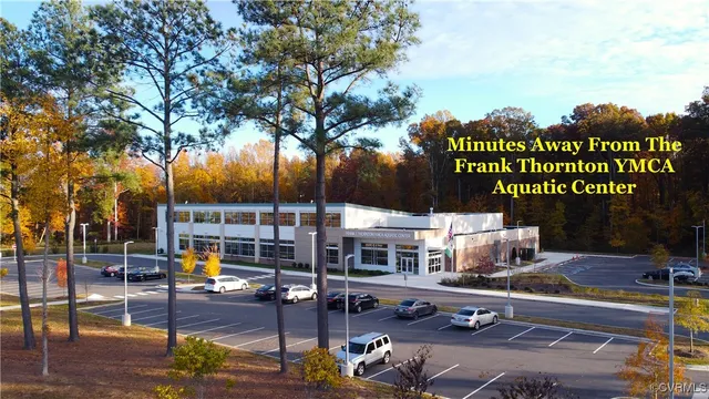 a view of outdoor space with seating area