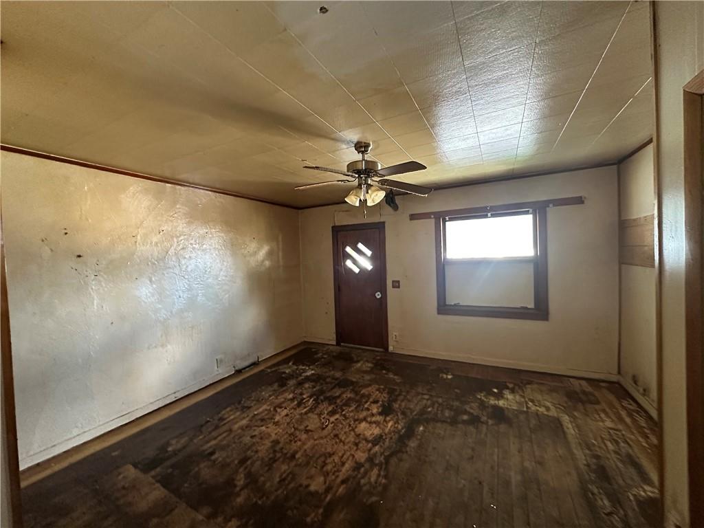 204-206 Cleveland Street Elco, PA 15434 - Photo 17 of 31 a view of an empty room and window
