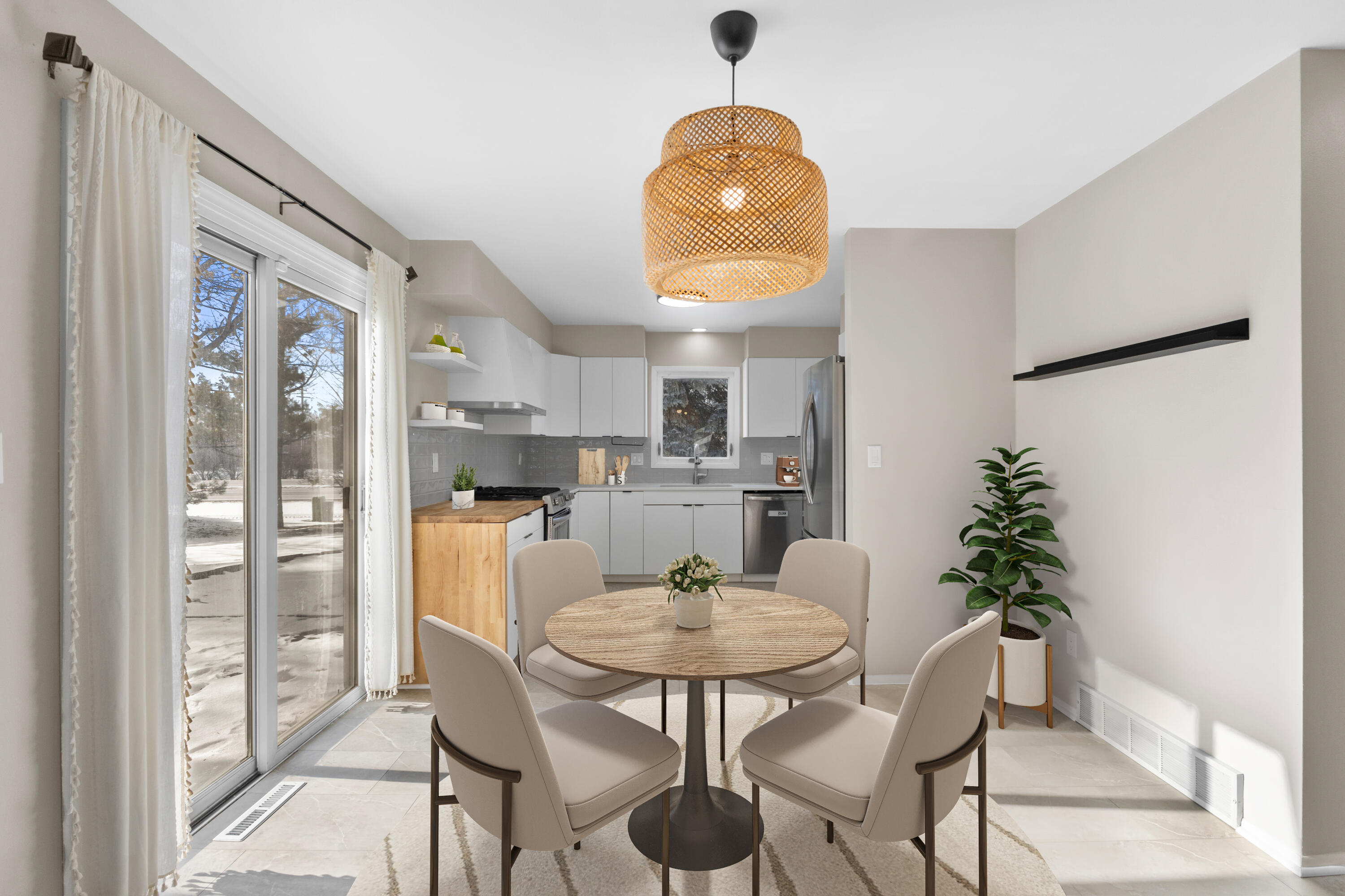 6609 Radburn Lane Greendale, WI 53129 - Photo 6 of 35 Staged Dining Area