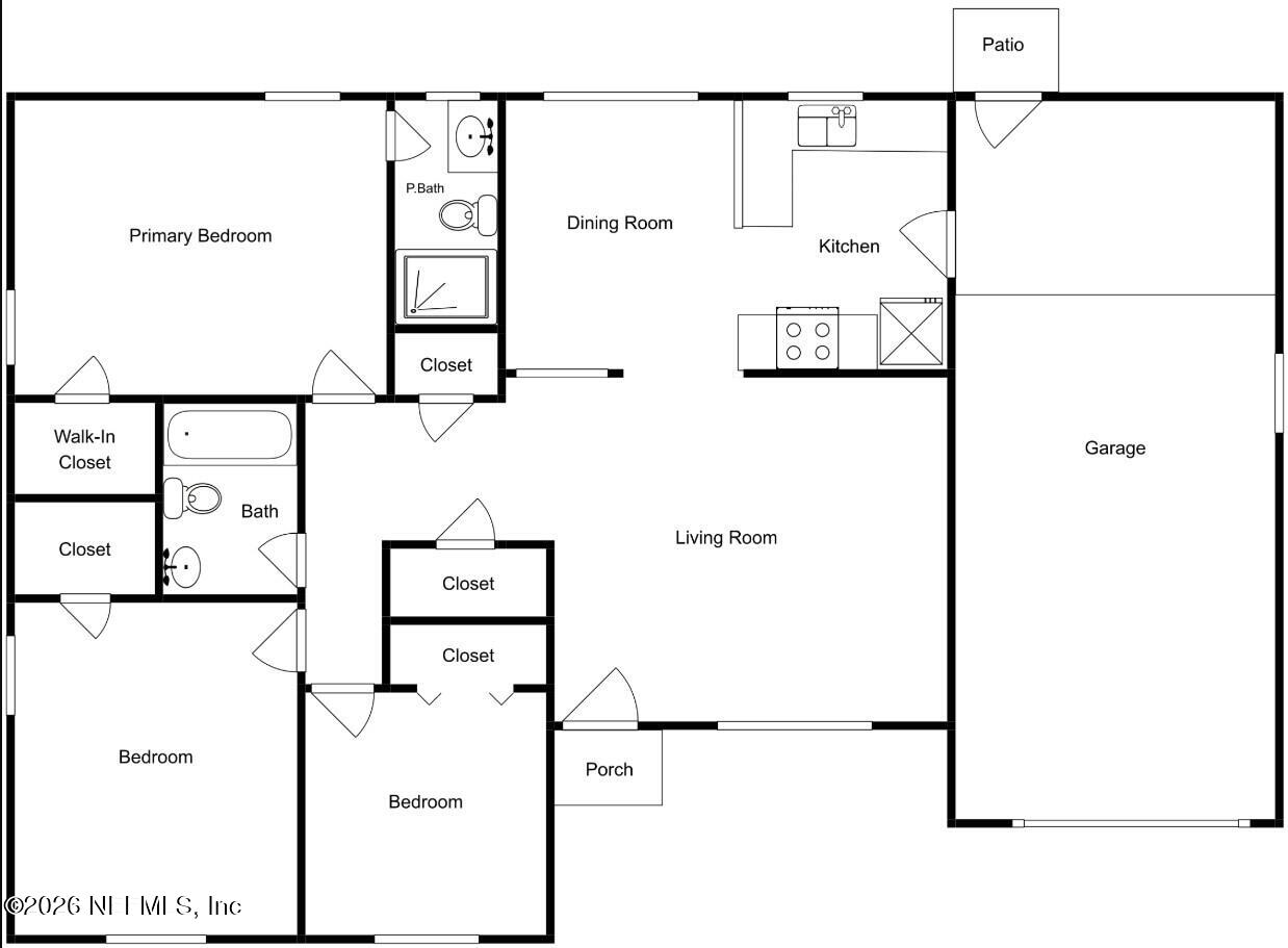 8919 5th Avenue Jacksonville, FL 32208 - Photo 20 of 20 Floorplan 8919 5th Ave