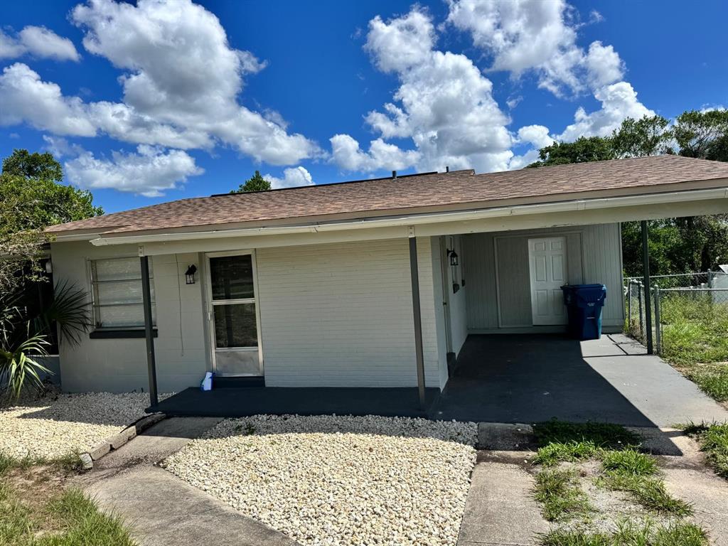 a view of a house with a balcony