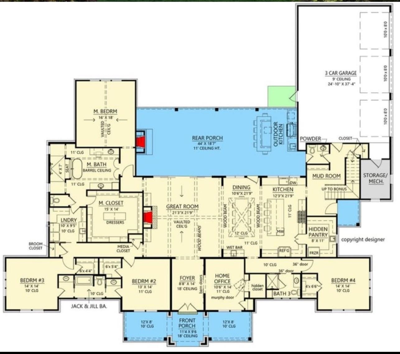 1861 Latting Valley Road Eads, TN 38028 - Photo 4 of 4 Not actual Floor Plan. Come Pick out your Dream home