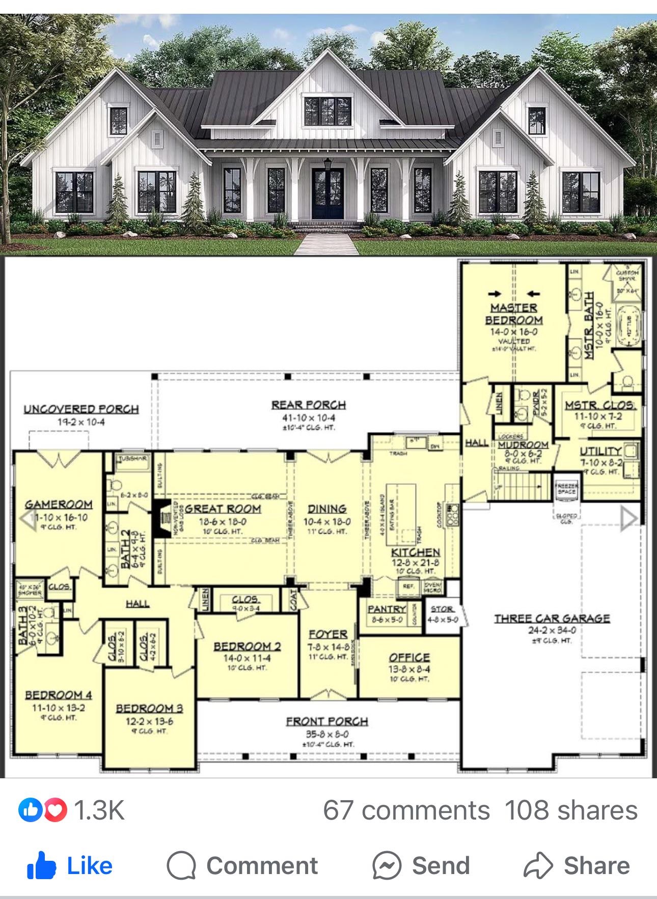 1861 Latting Valley Road Eads, TN 38028 - Photo 3 of 4 Price vary depending on plan. This is NOT actual plan Contact Listing agent for details. 3200 Minimum Heated square foot required