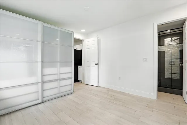 a view of empty room