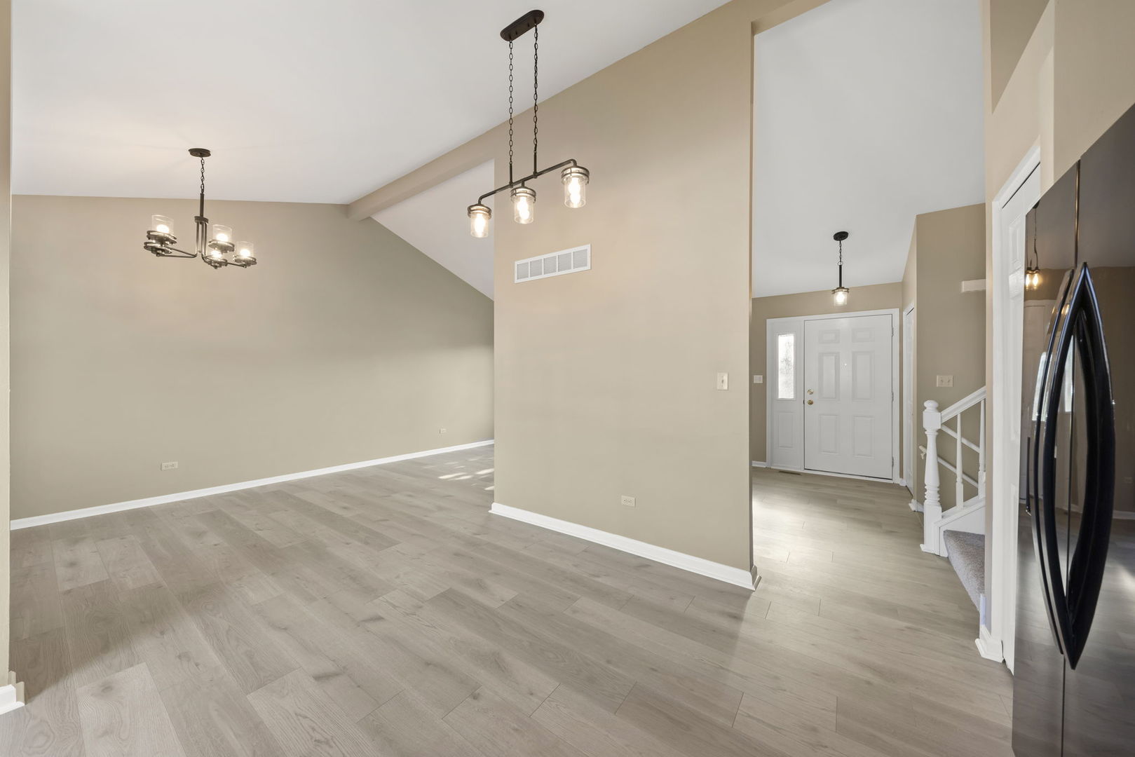 1925 William Drive Crest Hill, IL 60403 - Photo 9 of 32 a view of a kitchen with a sink and refrigerator