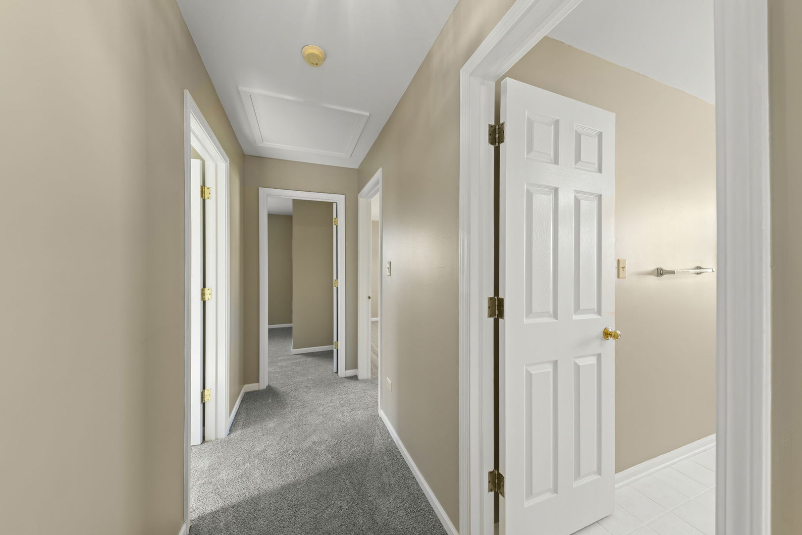 1925 William Drive Crest Hill, IL 60403 - Photo 10 of 32 a view of a hallway with wooden floor and entryway