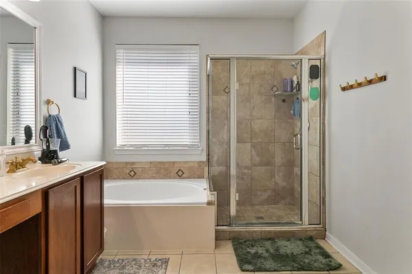 a room with furniture and a window