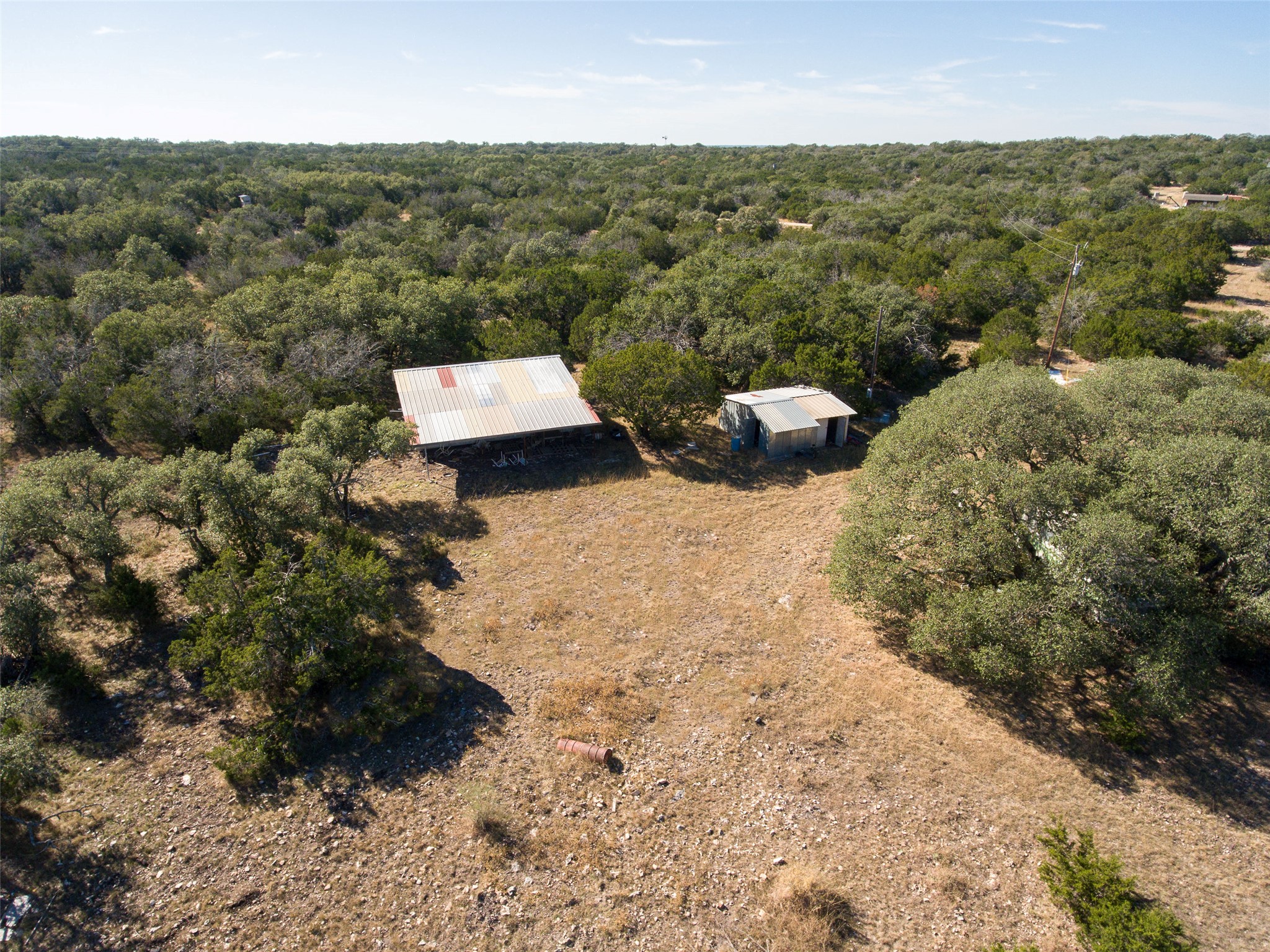 2010 Sd24740 Rocksprings, TX 78880 - Photo 28 of 29 an aerial view of a house with a yard