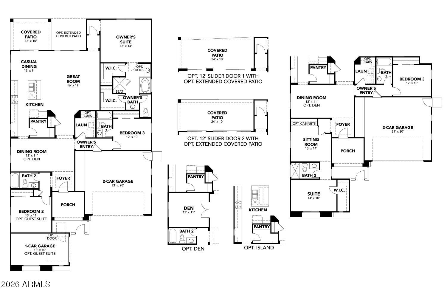 16777 West Ardmore Road Goodyear, AZ 85338 - Photo 3 of 3 Coral Floor plan