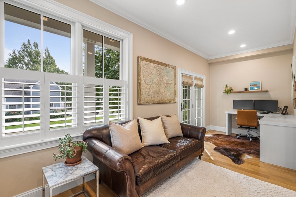 45 Bancroft Street Needham, MA 02492 - Photo 9 of 24 a living room with furniture and a window