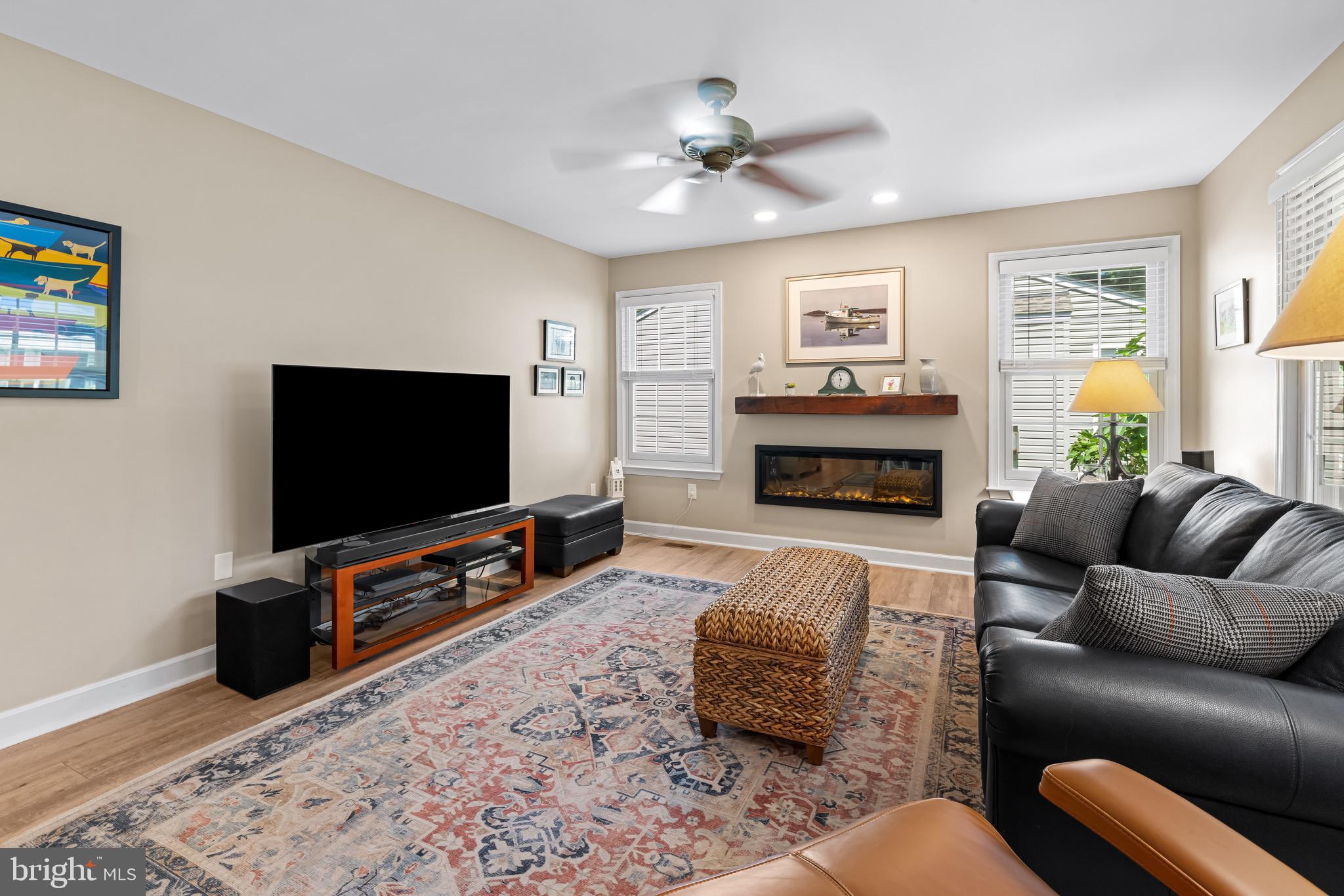 1106 Top Ridge Court Gambrills, MD 21054 - Photo 19 of 67 Family Room - Electric Fireplace