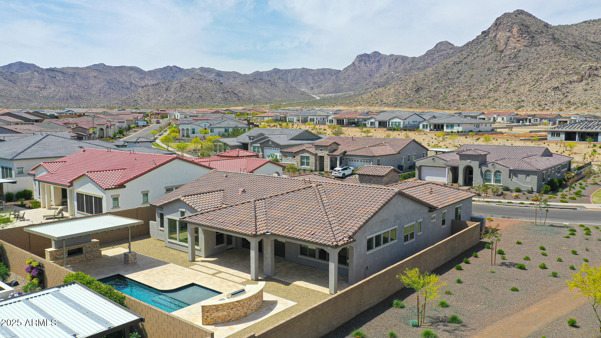 20775 West Rattler Road Buckeye, AZ 85396 - Photo 11 of 90 OVERHEAD PROPERTY VIEW