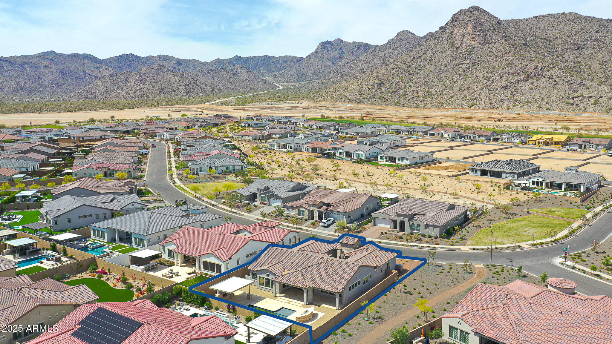 20775 West Rattler Road Buckeye, AZ 85396 - Photo 80 of 89 MOUNTAIN VIEWS (LOT LINES)