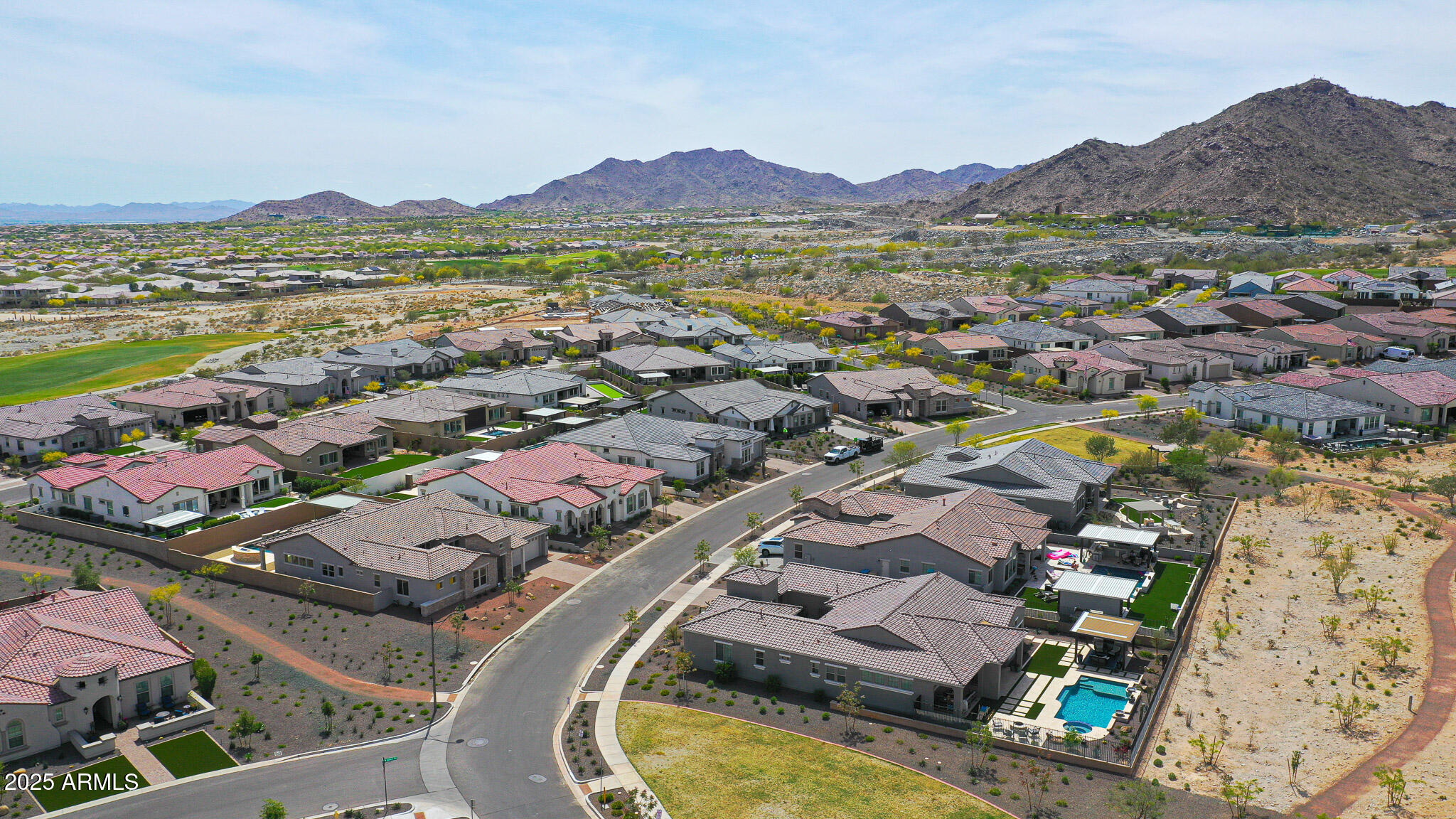 20775 West Rattler Road Buckeye, AZ 85396 - Photo 79 of 90 an aerial view of residential house with outdoor space and river