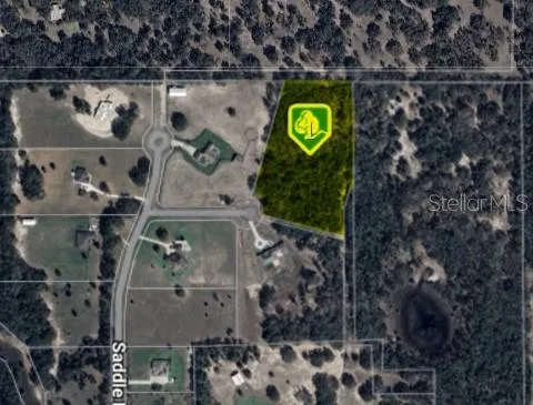 a bird view of a house