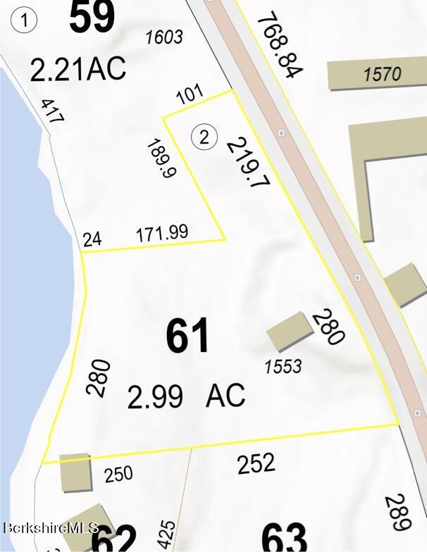 1553 North Main Road Otis, MA 01253 - Photo 37 of 40 Map 1553 N Main Rd