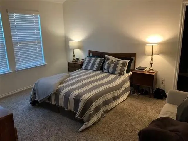 a backyard of a house