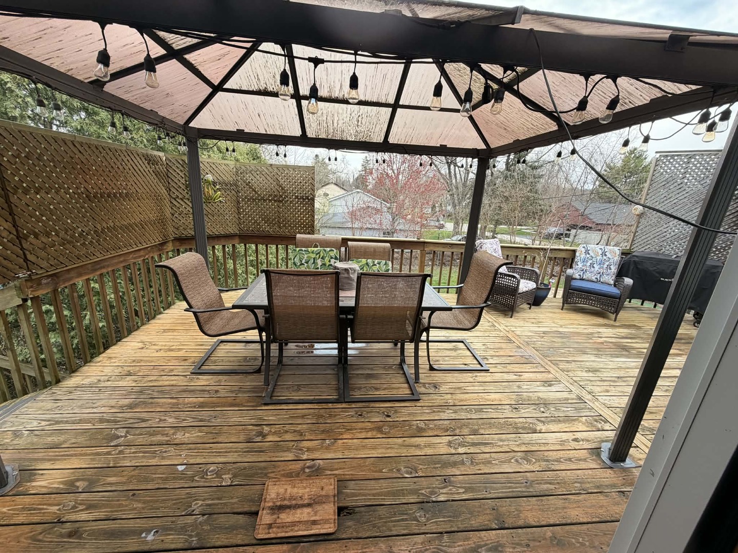 8313 Garrison Road Wonder Lake, IL 60097 - Photo 21 of 23 a view of outdoor space with seating