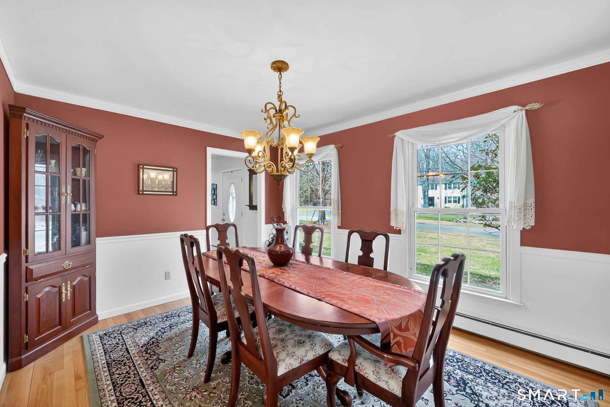 20 Kitcher Court Trumbull, CT 06611 - Photo 23 of 39 a dining room with furniture a chandelier and window