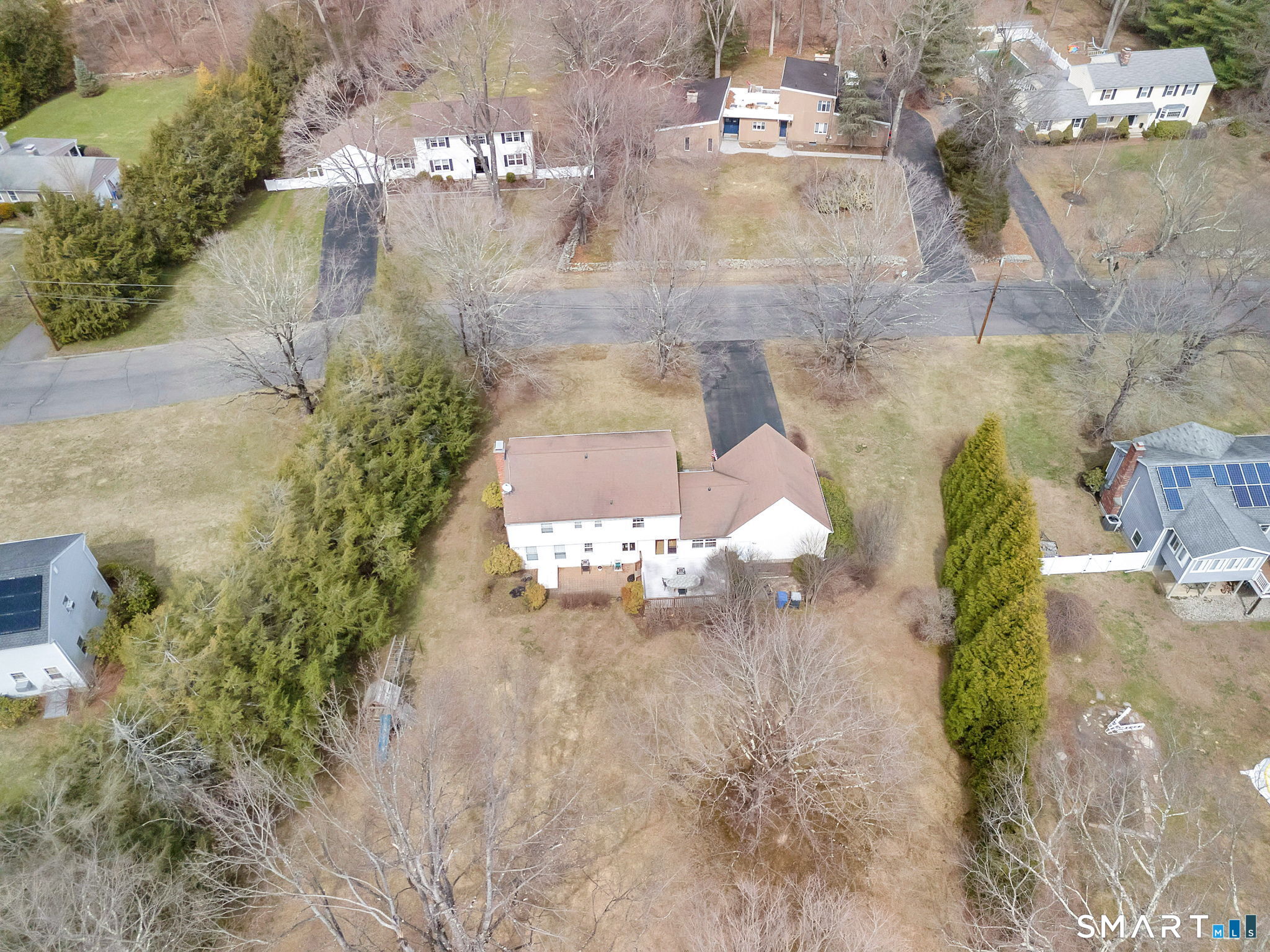 20 Kitcher Court Trumbull, CT 06611 - Photo 10 of 39 an aerial view of a house with a yard